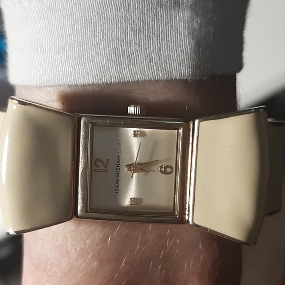 Cream Isaac Mizrahi Live watch - Picture 3 of 3